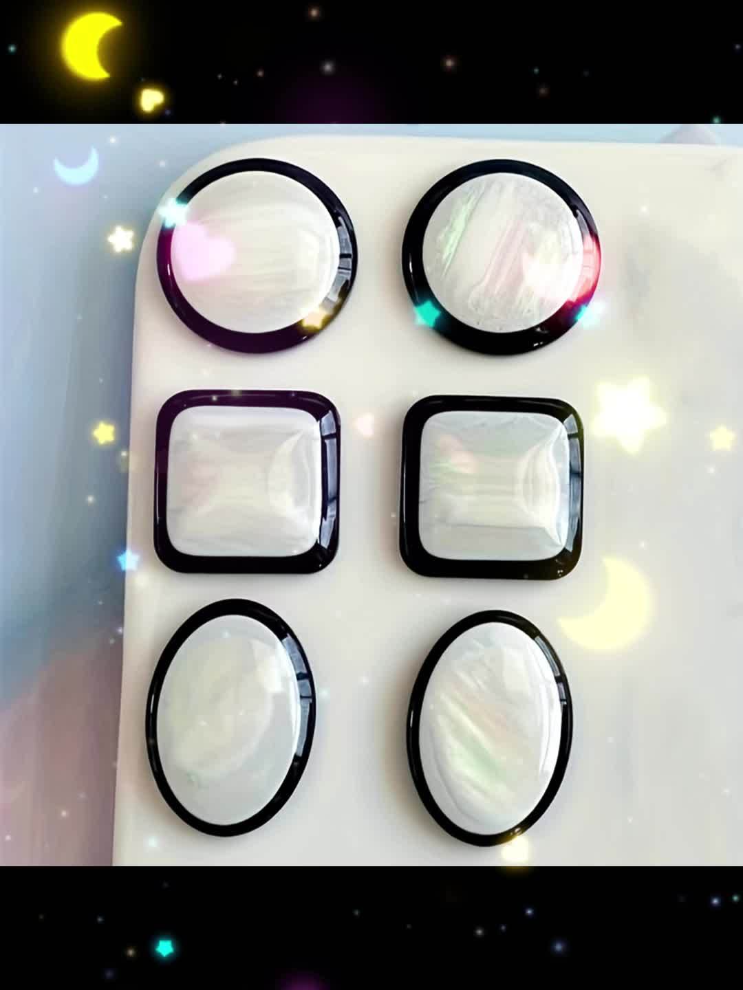 Vintage Geometric Ball Earrings Set - Daily Wear